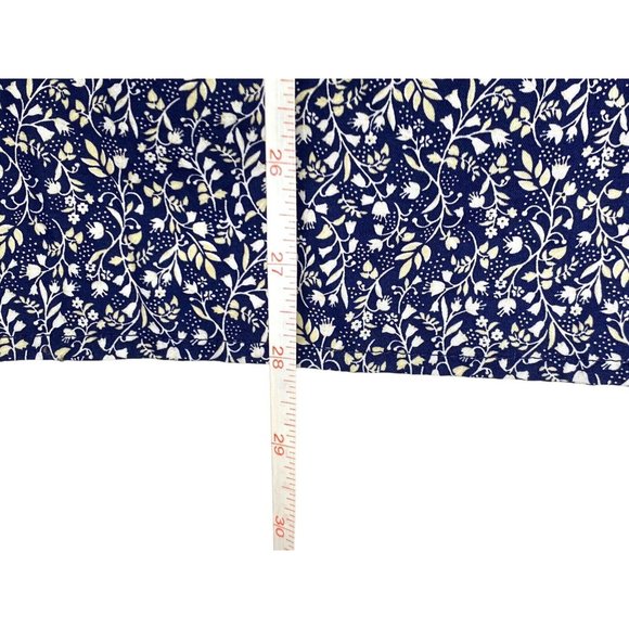 Old Navy Women's Blue Floral Flutter Sleeveless‎ Smocked Top 3X Boho Festival - Picture 5 of 6